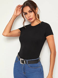 Crew Neck Short Sleeve Shirt