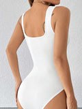 Strapped Snap-On Bodysuit