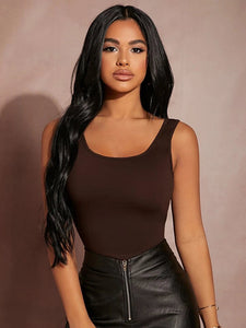 Strapped Sleeveless Shirt