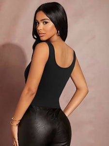 Strapped Sleeveless Shirt