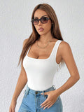 Strapped Snap-On Bodysuit