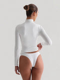 Turtle Neck Long Sleeve Shirt