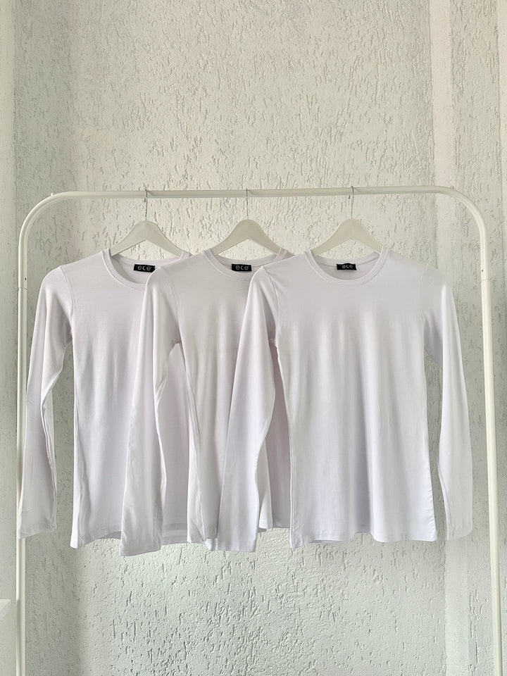 Crew Neck Long Sleeve Shirt