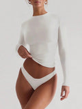 Crew Neck Long Sleeve Shirt