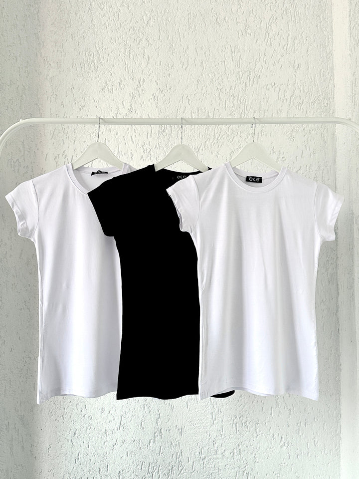 Crew Neck Short Sleeve Shirt