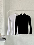 Turtle Neck Long Sleeve Shirt