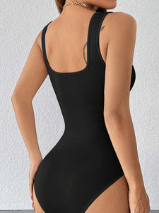 Strapped Snap-On Bodysuit