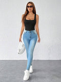 Strapped Snap-On Bodysuit