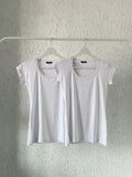 Square Neck Short Sleeve Shirt