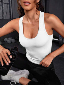 Strapped Sleeveless Shirt