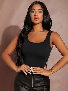 Strapped Sleeveless Shirt