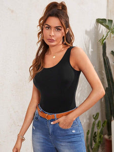 Strapped Sleeveless Shirt